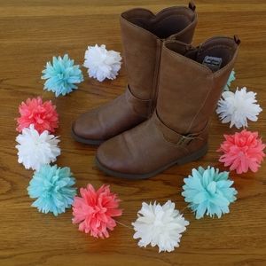 Girls brown boots